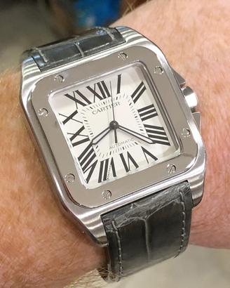 Orologio Cartier Santos 100 XL