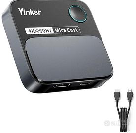 4K@60Hz 5G Instant Streaming Adapter per iOS, MacO