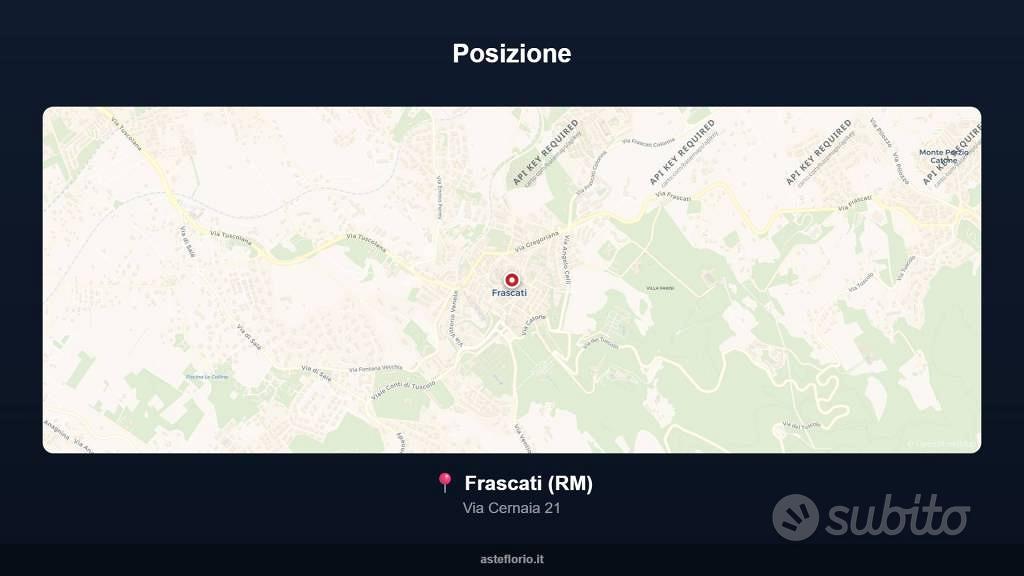 Appartamento – Frascati, Roma Capitale - Altro