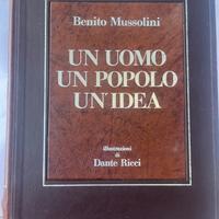 Benito Mussolini volume da collezione