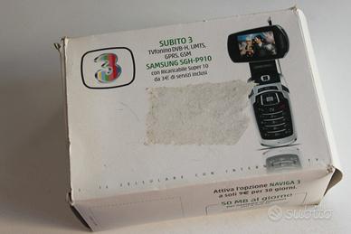 SAMSUNG SGH-P910 2006 con BOX, bundle "Tre" SIMLOC