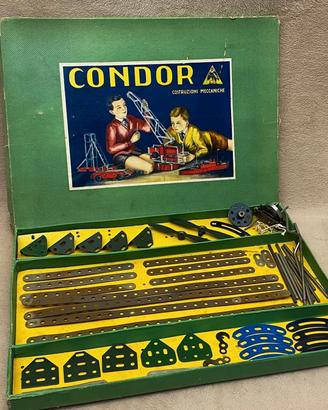 Meccano Condor Costruzioni Meccaniche Gioco Epoca