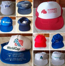 10 Cappellini anni 90/2000 di sponsor vari