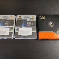 Filtro UV protezione lente