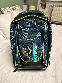 Zaino seven blu con ruote