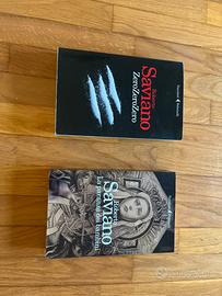 2 libri Saciano miovi La paranza dei bambini e Zer