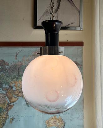 Lampada a sospensione anni'60 Mazzega 