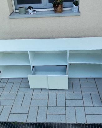 Mobile TV bianco design moderno