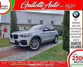 BMW X3 xDrive20i Business Adv.-NESSUN OBBL. FIN.