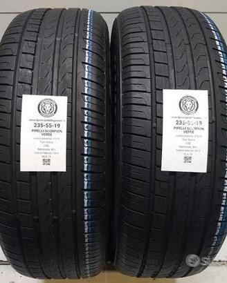 2 gomme 235 55 19 pirelli a27619