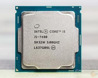Processore i5 7400 4 core 4 threads