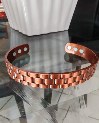 bracciale in rame con magneti 