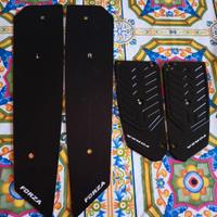 Set poggiapiedi scooter 