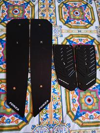 Set poggiapiedi scooter 
