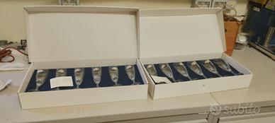SET 12 bicchieri flute in cristallo EMYL SERE’