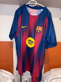maglia barcellona nuova con cartellio taglia XL