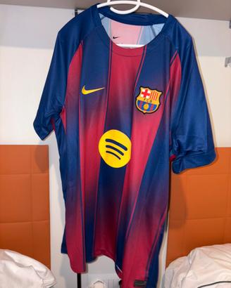 maglia barcellona nuova con cartellio taglia XL