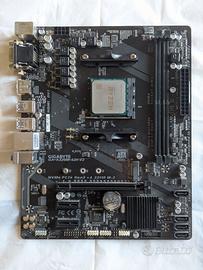 PC Ryzen 5 2600 + Gigabyte B350 (A320M-S2H V2)