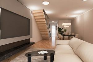 San Sperate. Villetta a schiera con giardino