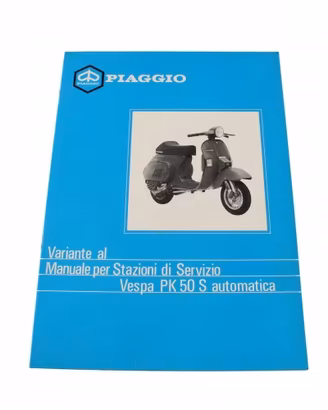 Variante manuale stazione di servizio Piaggio Vesp