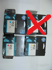 CARTUCCCE  HP 953 VUOTE - altra serie -