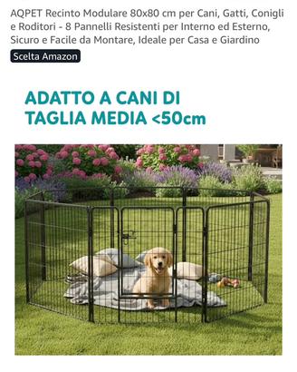 Recinto per animali domestici (cani, gatti)