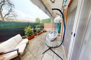 LOMAZZO: appartamento al piano terra con giardino