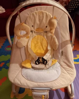 Sdraietta kids 2 ingenuity e basetta peg perego
