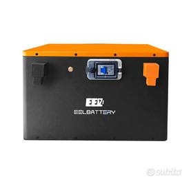 Batteria 24V 280Ah fotovoltaico camper barca 