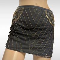 Lefties gonna donna neraapplicazioni pailettes M