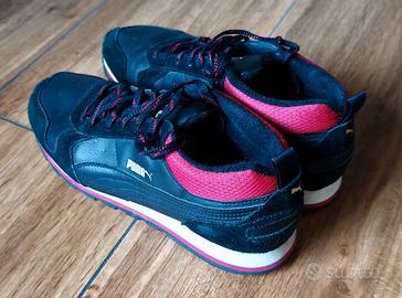 Scarpe Puma nere e rosse (44)