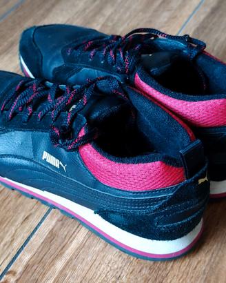 Scarpe Puma nere e rosse (44)