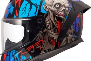 TRIMBOLIMOTO CASCO INTEGRALE LS2 ZOMBIE II - 46708