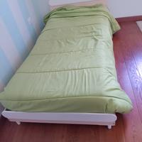 letto basso da bambino con materasso 95x195