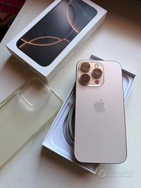 iPhone 16 Pro 128GB oro Gold pari al Nuovo+garan