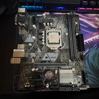 Intel i5-9400F + ASUS B365M-K + dissipatore