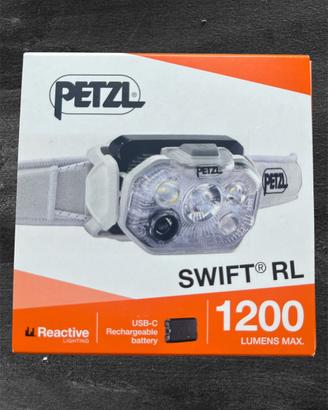 lampada frontale Petzl SWIFT RL 1200 lumen
