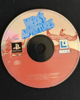HERC'S ADVENTURES Playstation ps1  hercules works