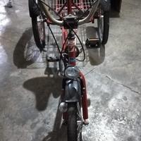 bicicletta su 3 ruote