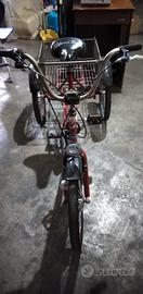 bicicletta su 3 ruote