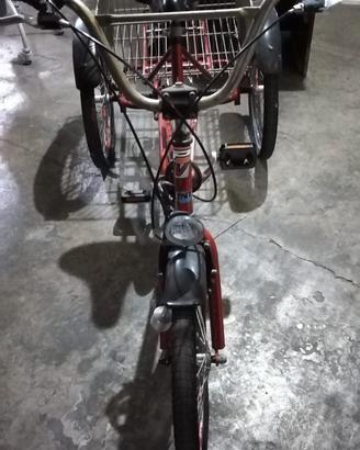 bicicletta su 3 ruote