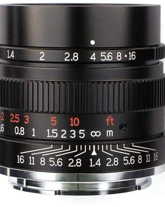 Obiettivo 7Artisans 35mm F1.4 Full Frame per Sony