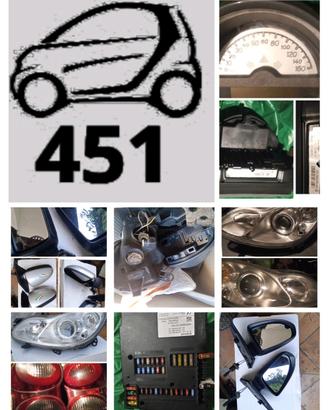 SMART 451 - ricambi ,-