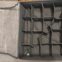 Organizer per cassetti in tessuto