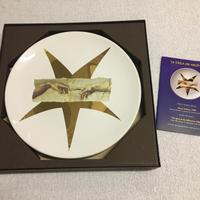 Piatto commemorativo Stella del Millennio NIAF