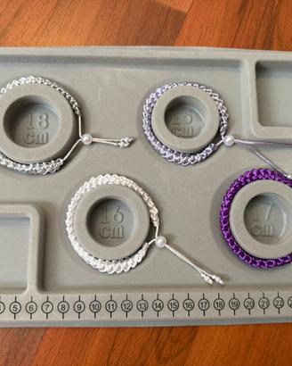 Bracciali uncinetto