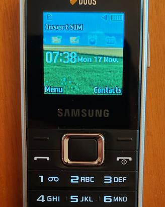 Samsung Cellulare Dual SIM Duos GT-E1182