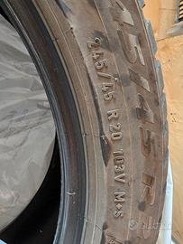 gomme Pirelli invernale bmw x3 con 4000km
