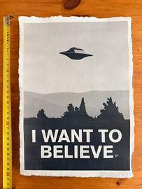 I want to believe