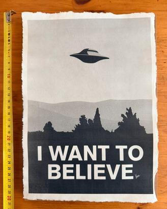 I want to believe